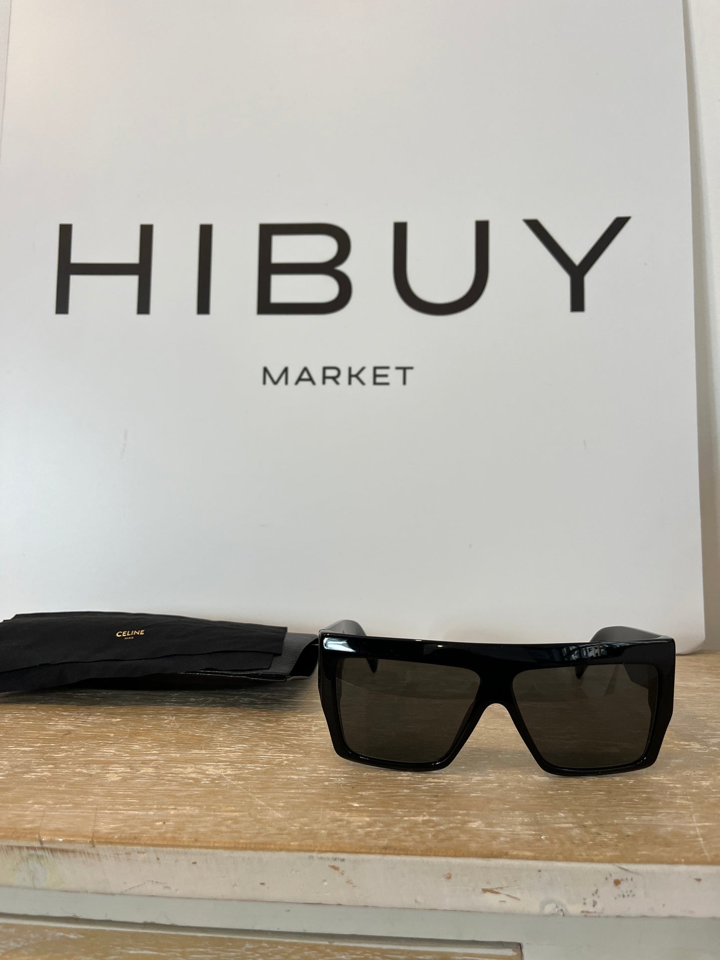 CELINE. Gafas de sol pasta negras