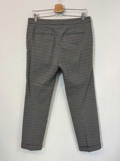 ETRO. Pantalón textura estampado geométrico. T 44(40)