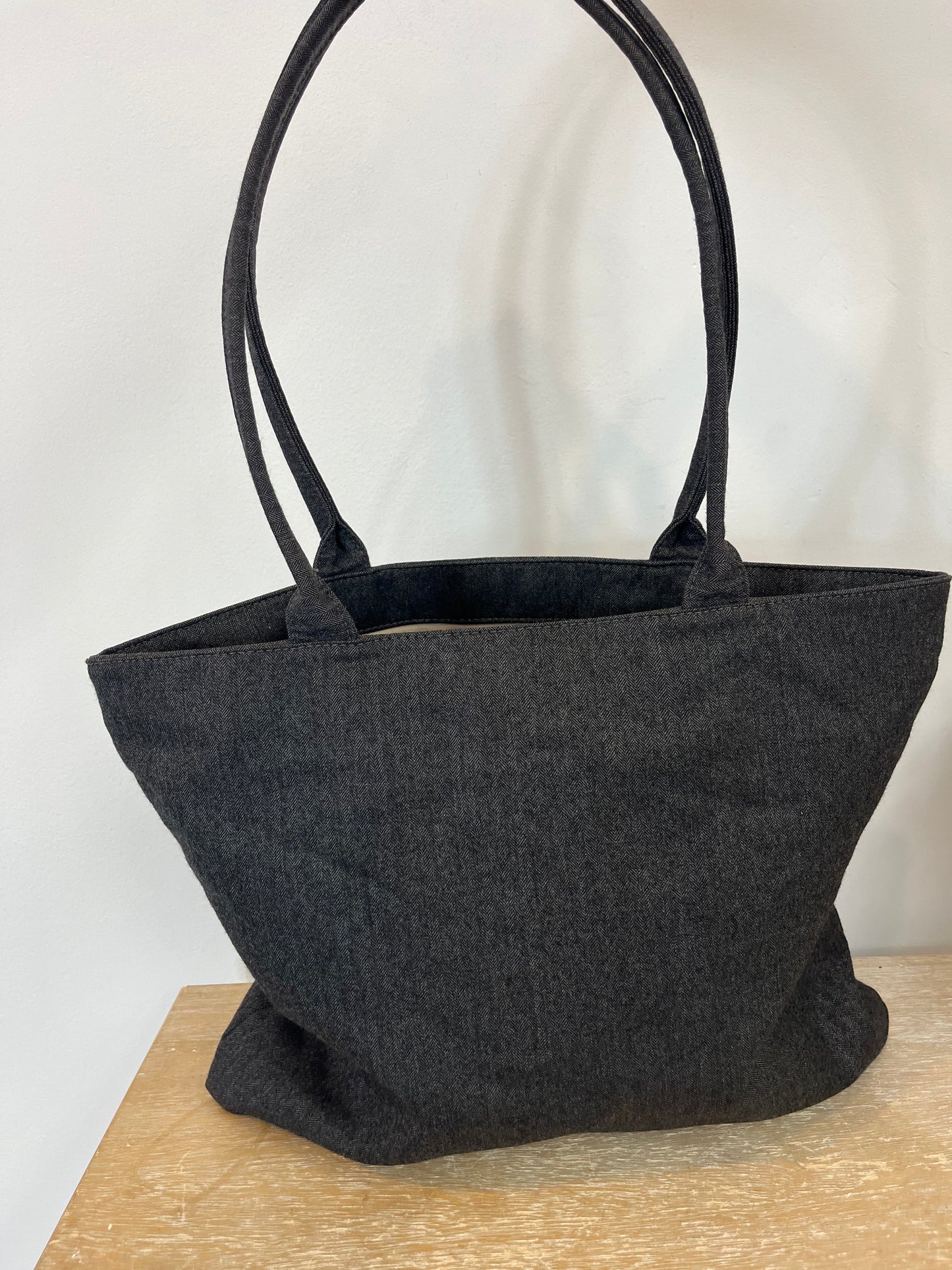 ETRO. Bolso tote gris logo