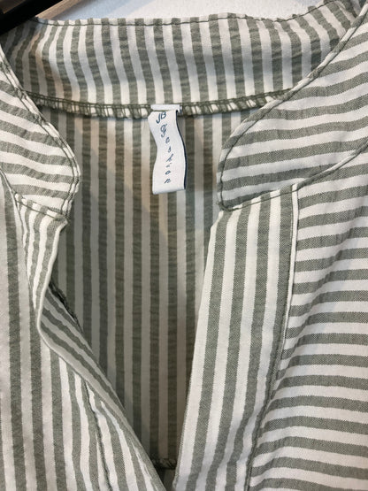 OTRAS. Blusa rayas textura. T L