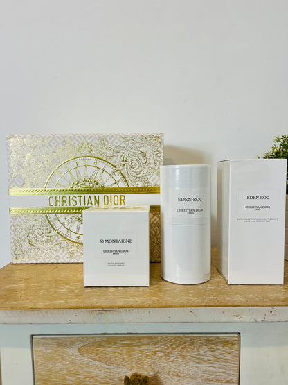 EDEN-ROC. Estuche agua de colonia, vela y crema hidratante