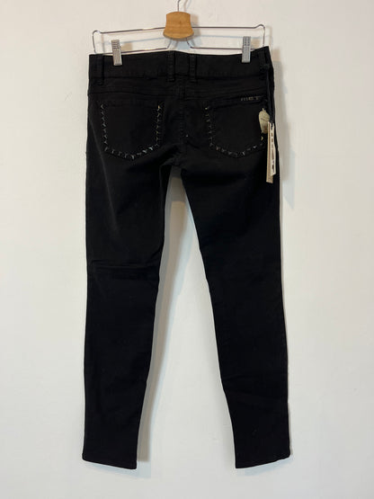 MET. Skinny denim with studs. Size 28 (36)