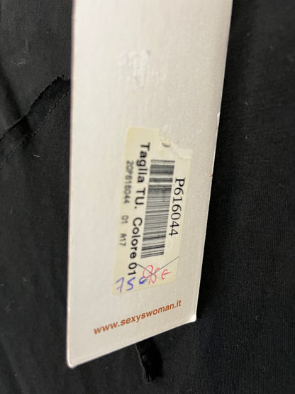 SEXY WOMAN. Flowy black top with back detail. YOU (S/M)