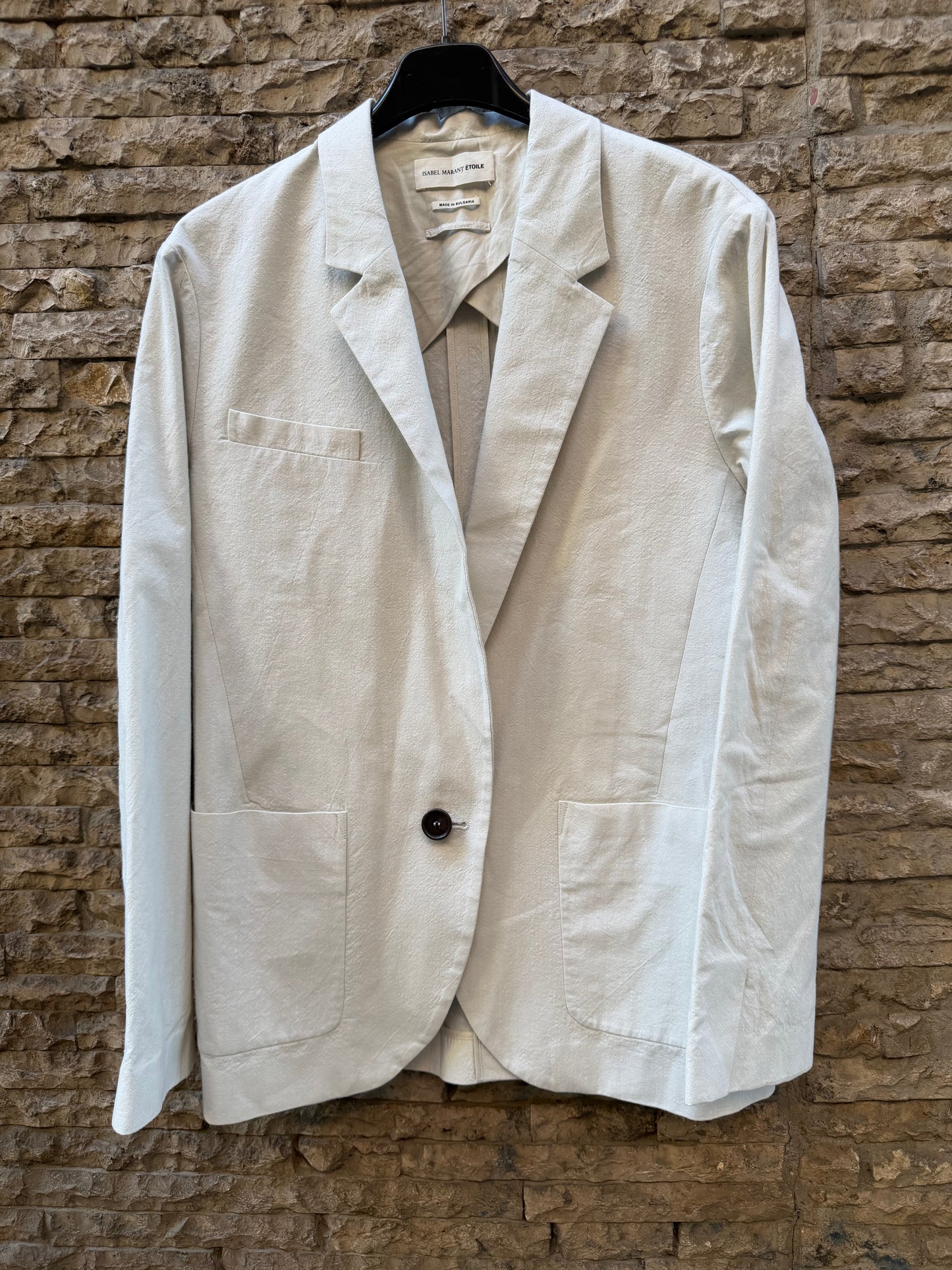ISABEL MARANT ÉTOILE. Blazer ligera algodón