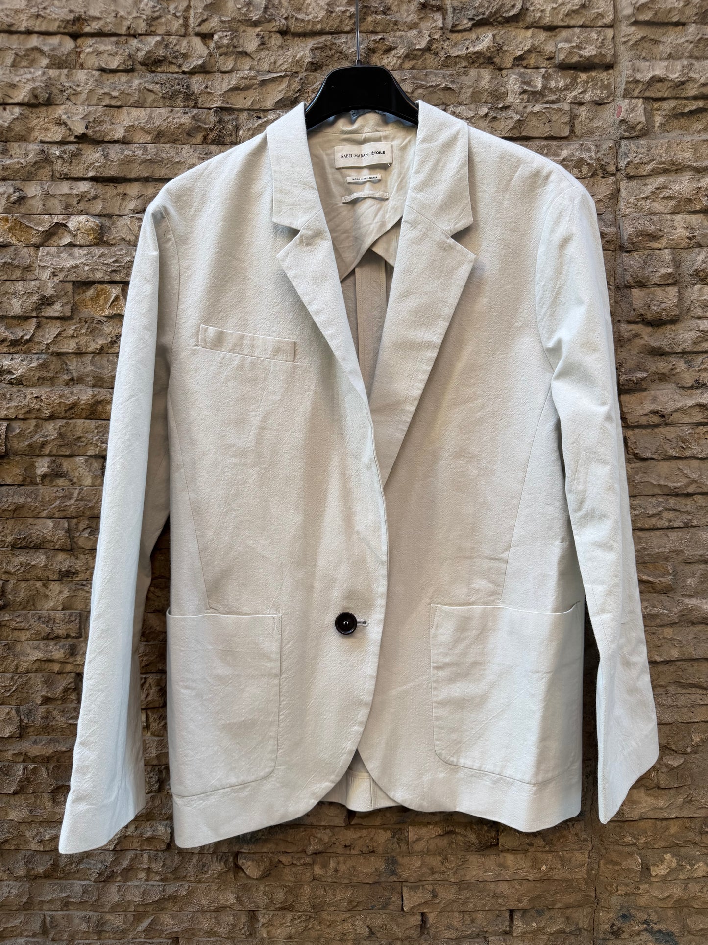 ISABEL MARANT ÉTOILE. Blazer ligera algodón
