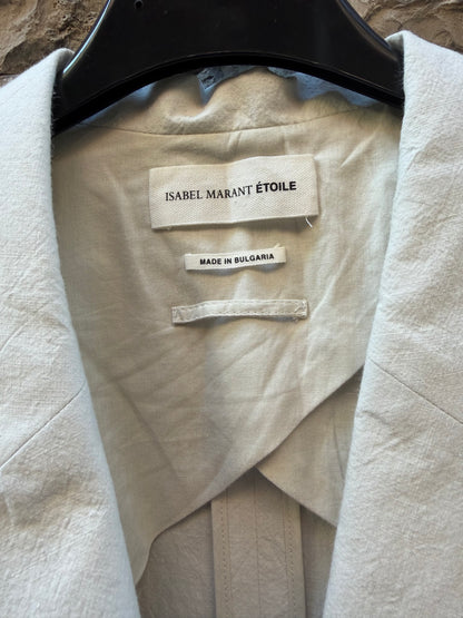 ISABEL MARANT ÉTOILE. Blazer ligera algodón