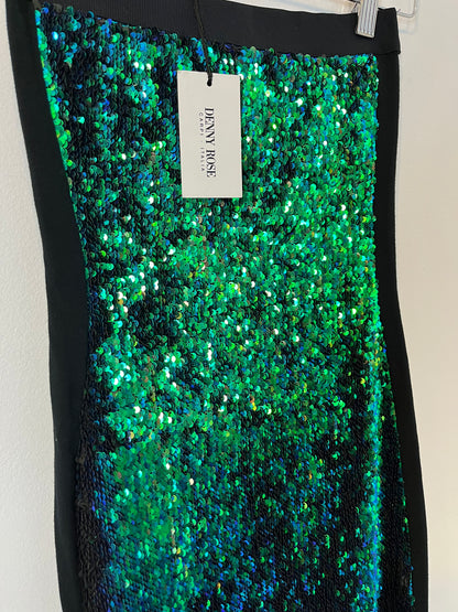 DENNY ROSE. Vestido corto lentejuelas. T XS