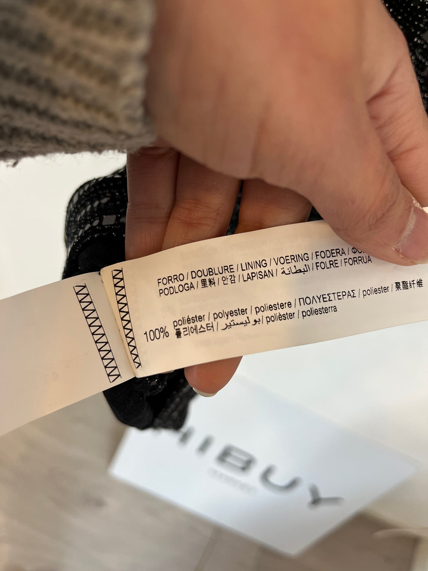 PULL&BEAR. Vestido pedrería elástico. T S