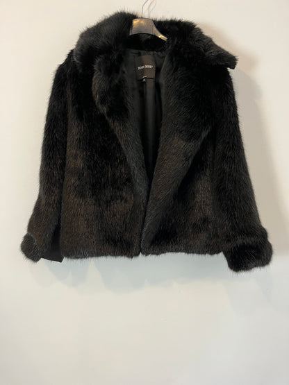 DENNY ROSE. Abrigo pelo doble textura. T 40 (S/M)