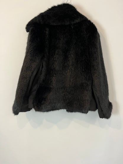 DENNY ROSE. Abrigo pelo doble textura. T 40 (S/M)