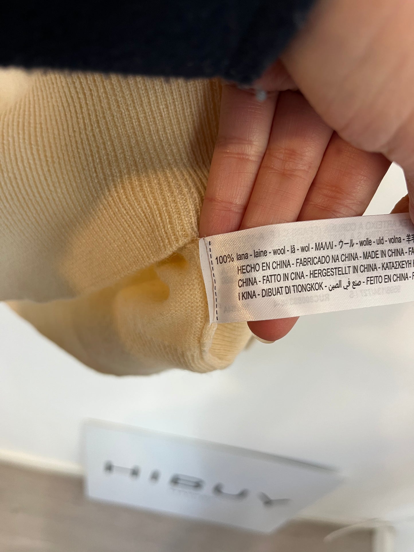 ZARA. Jersey tono pastel lana. T S