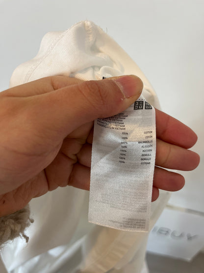 UNIQLO. White cotton T-shirt. TS