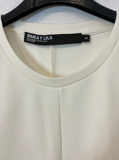 BIMBA Y LOLA. Textured ecru top. TM