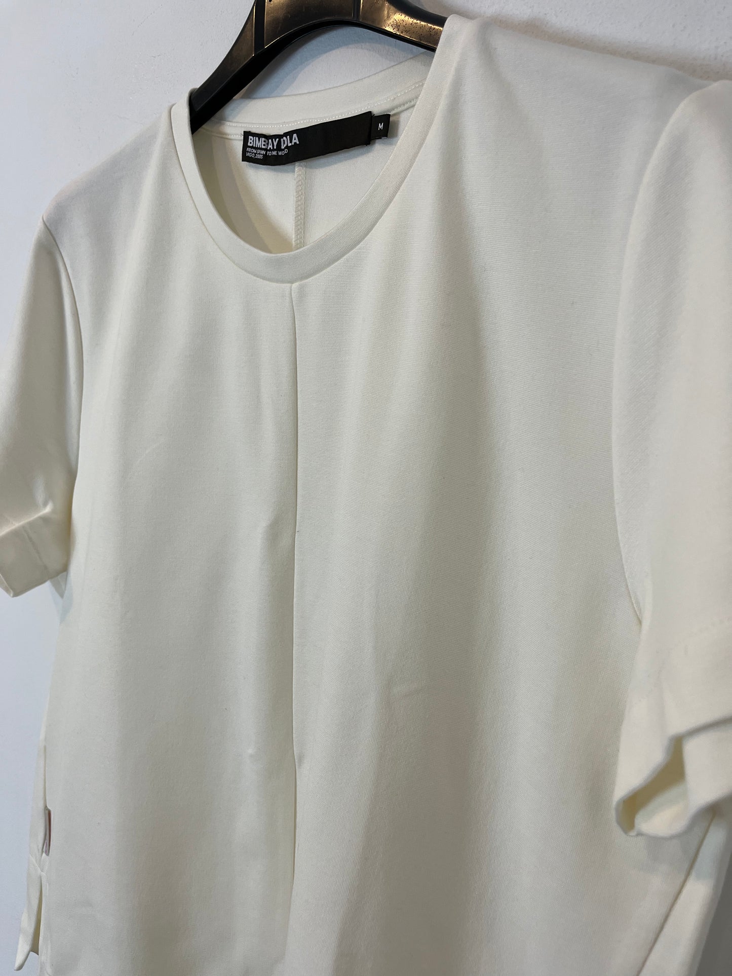 BIMBA Y LOLA. Textured ecru top. TM