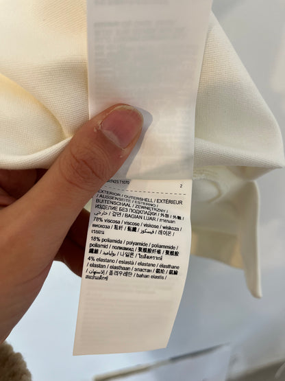 BIMBA Y LOLA. Textured ecru top. TM