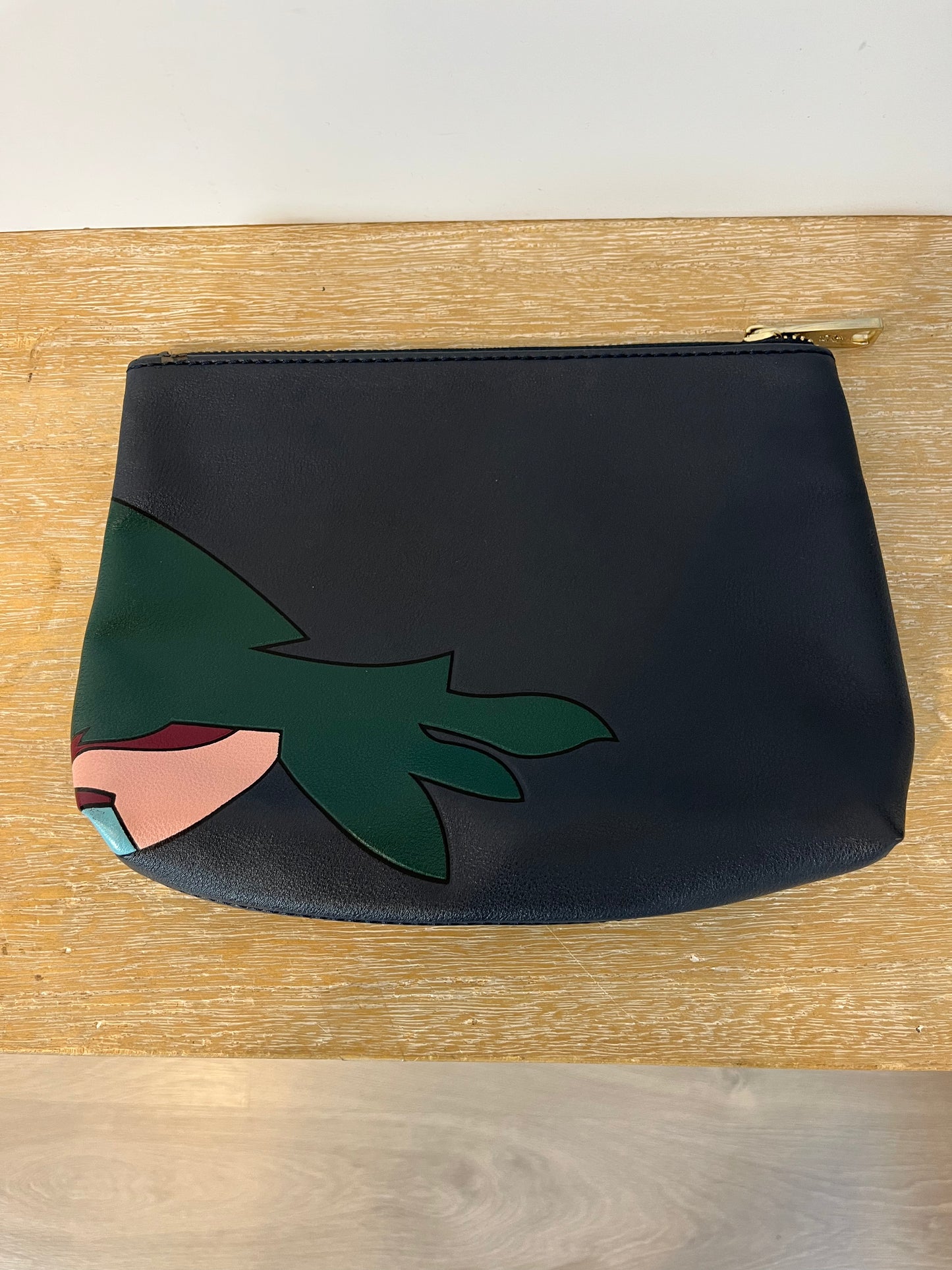 PAUL &amp; JOE SISTER. Blue patterned clutch bag