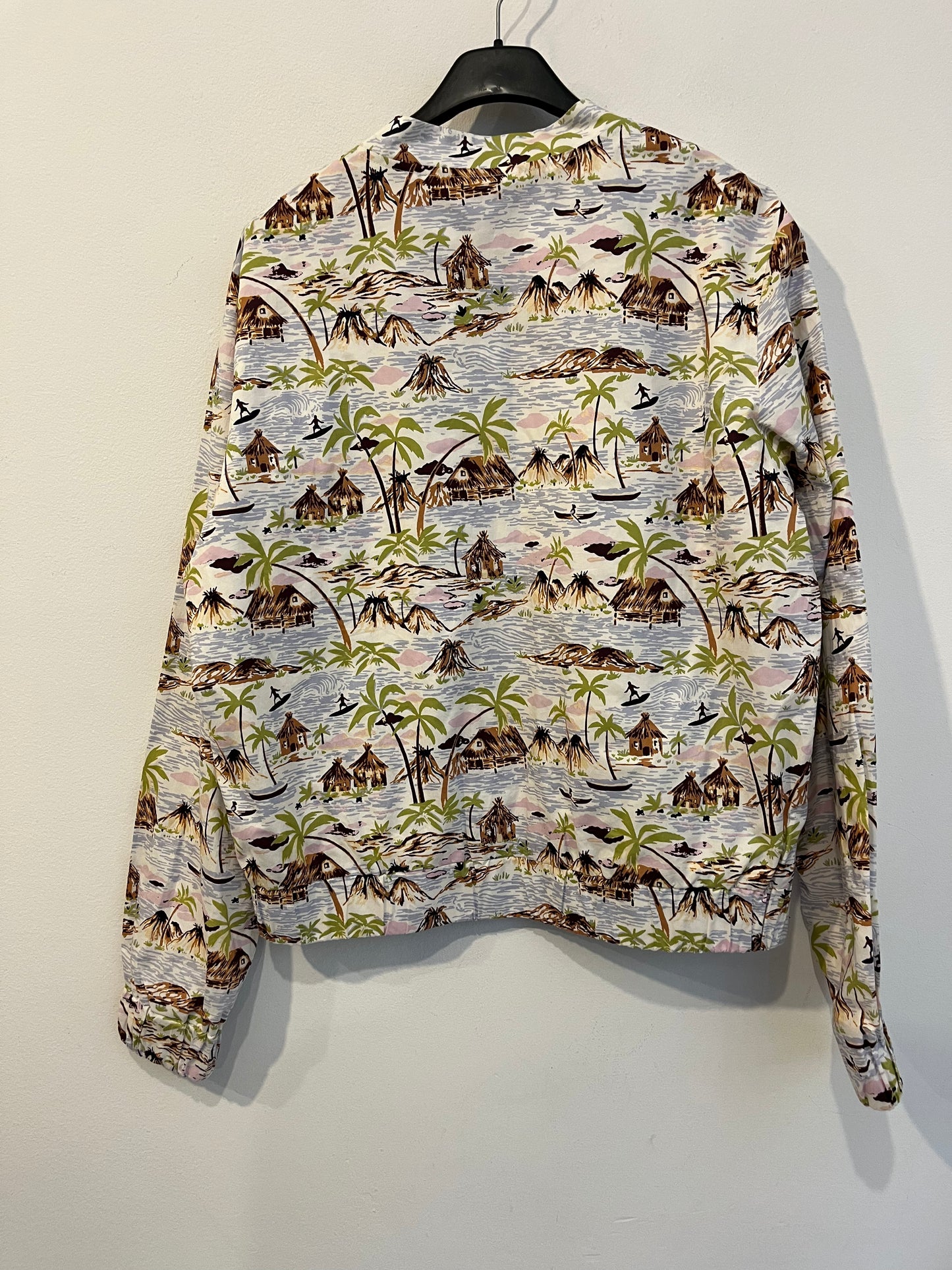 MONOPRIX FEMME. Tropical print jacket. TM