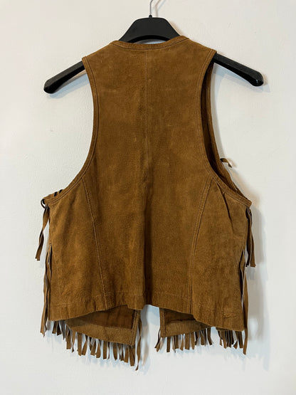 PIMKIE. Chaleco ante flecos. T S