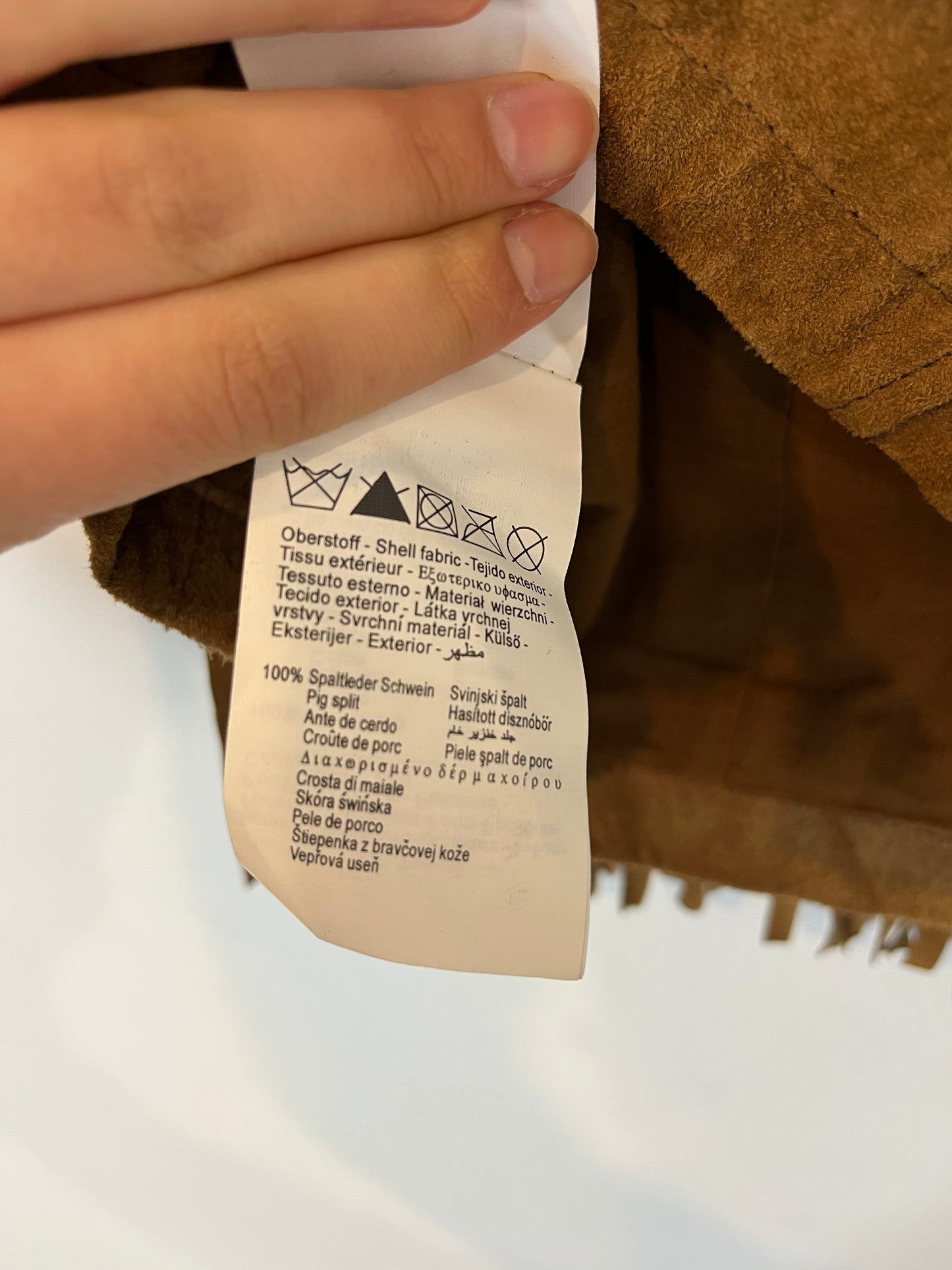 PIMKIE. Chaleco ante flecos. T S