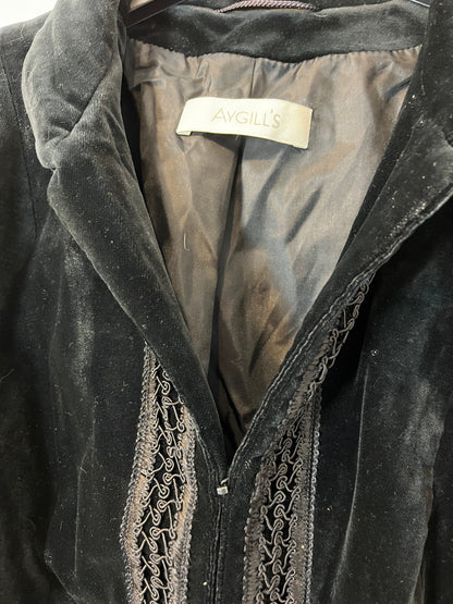 AYGILL'S. Chaqueta terciopelo vintage. T S/M (42)