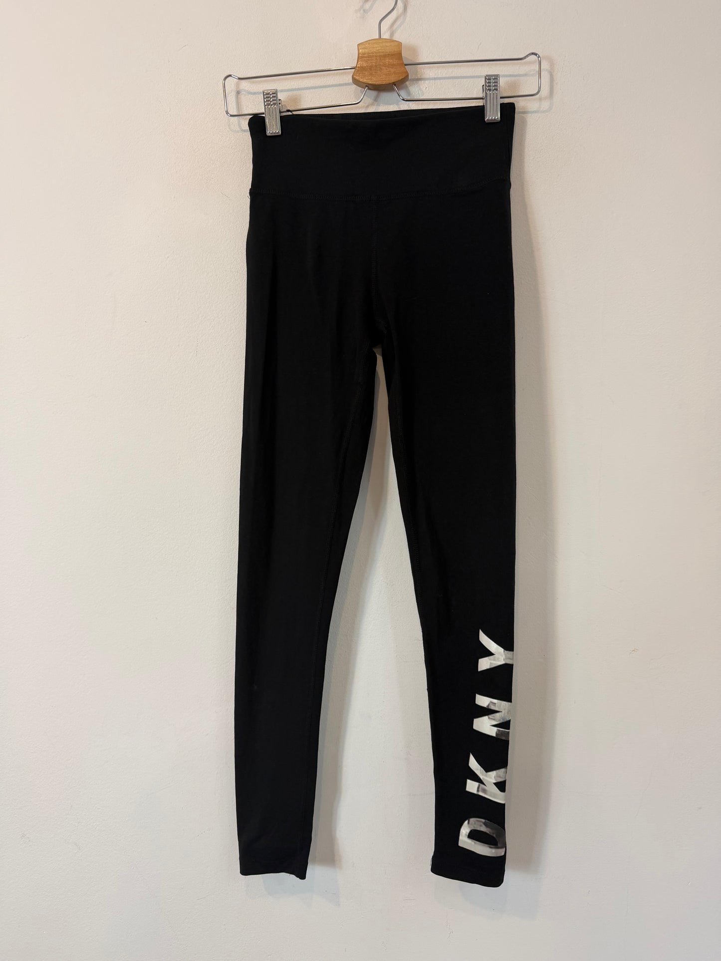 DKNY. Legging negro largo. T S/M