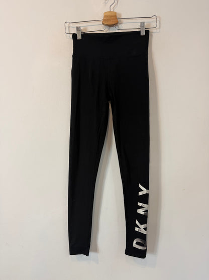DKNY. Legging negro largo. T S/M