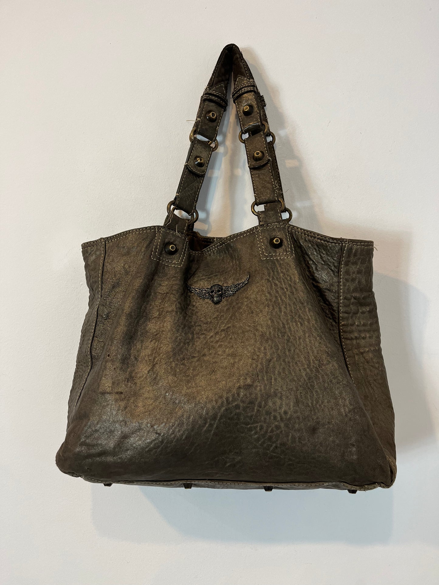 ZADIG&amp;VOLTAIRE. Leather shopper bag