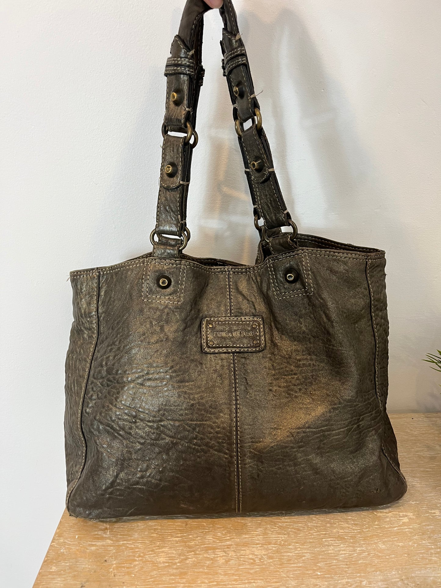 ZADIG&amp;VOLTAIRE. Leather shopper bag