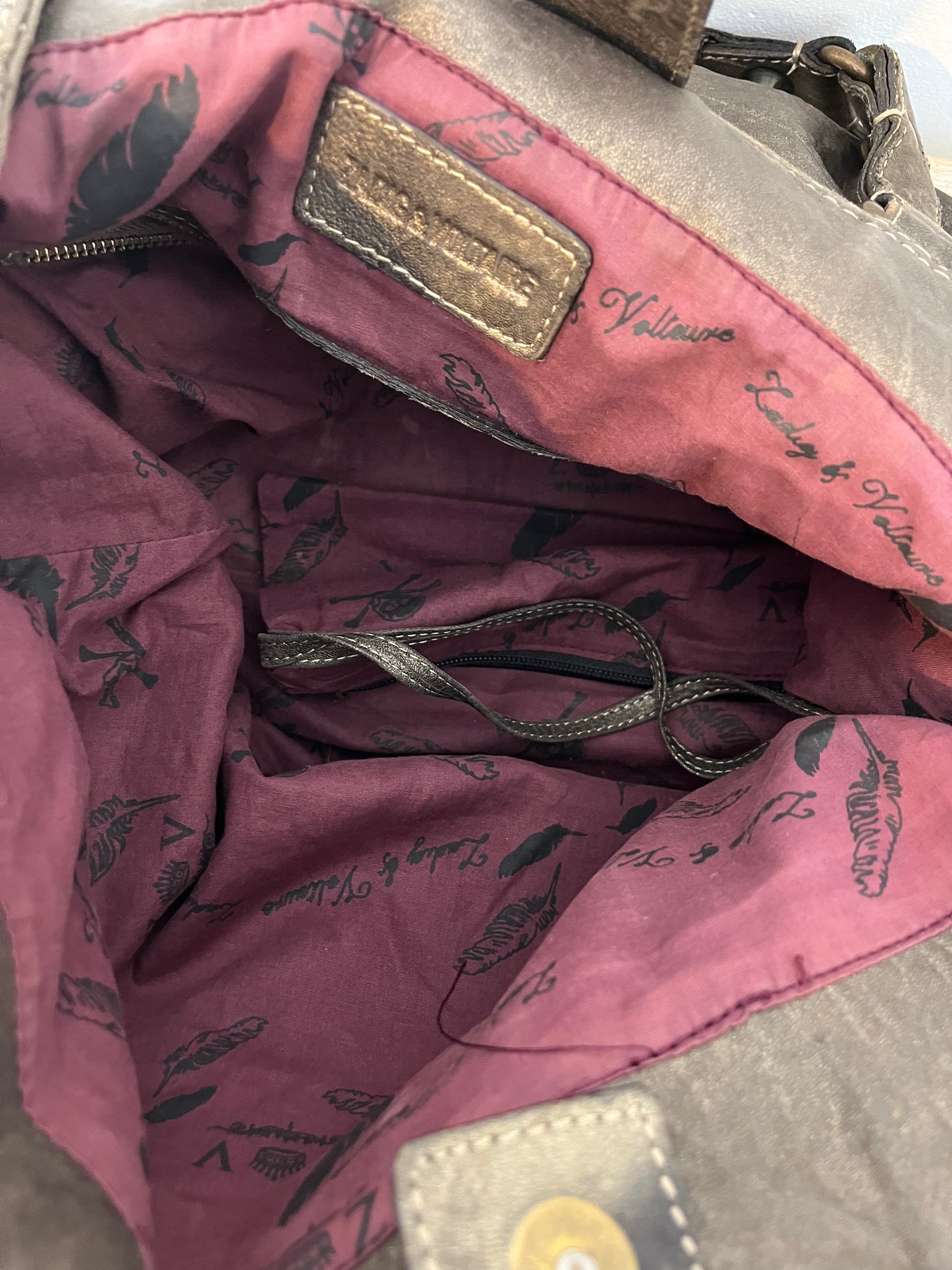 ZADIG&amp;VOLTAIRE. Leather shopper bag