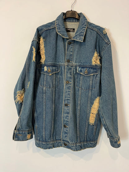 COURTSHOP. Cazadora vaquera efecto desgastadoT.m