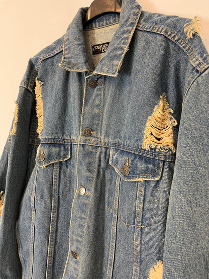 COURTSHOP. Cazadora vaquera efecto desgastadoT.m