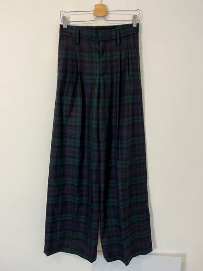 OTRAS. Pantalón cuadros escoceses T.u (38)