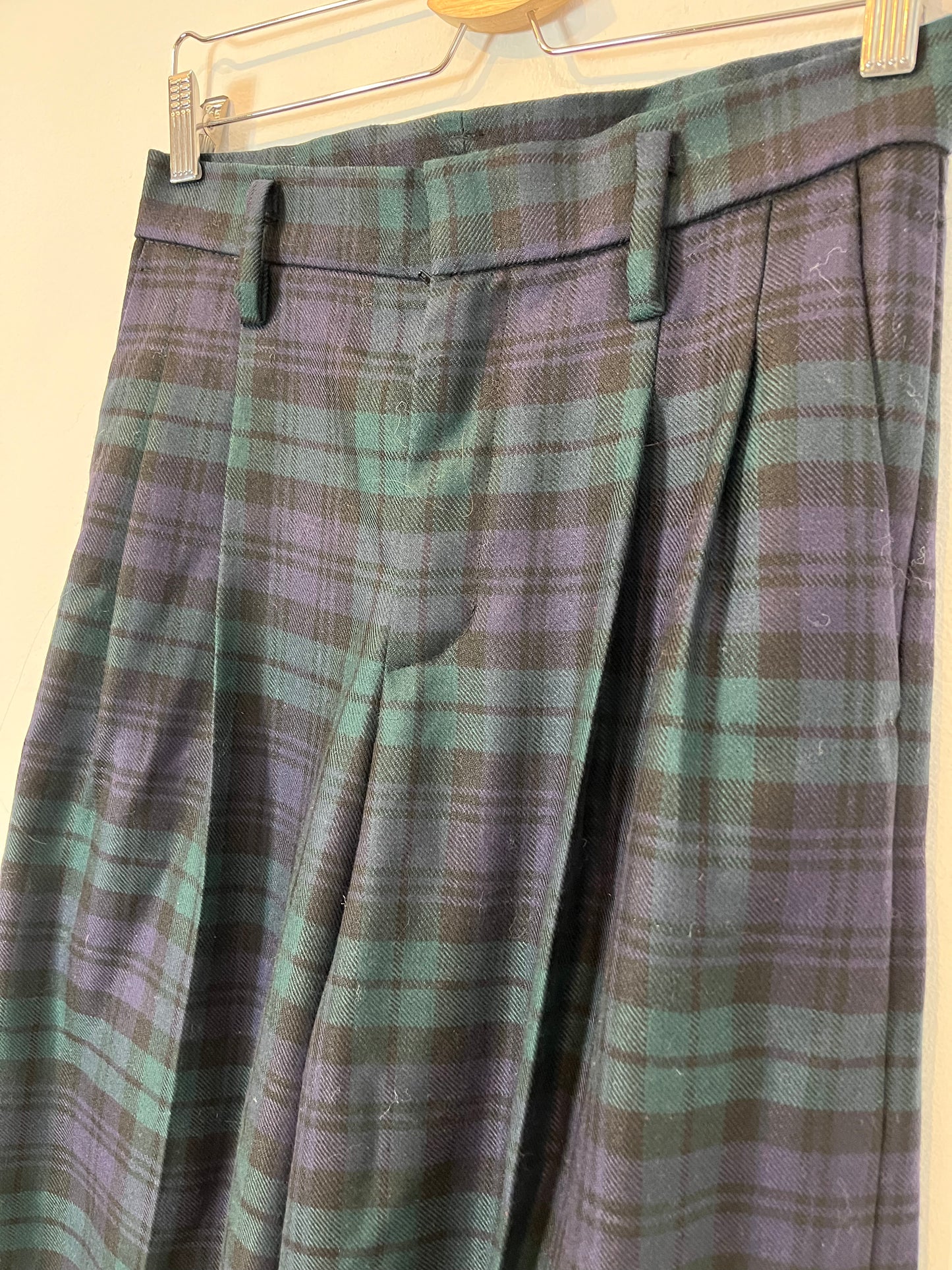 OTRAS. Pantalón cuadros escoceses T.u (38)