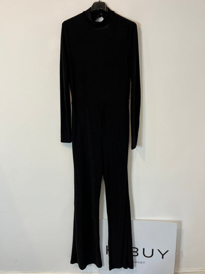 SUPERDOWN. Mono negro purpurina T.l