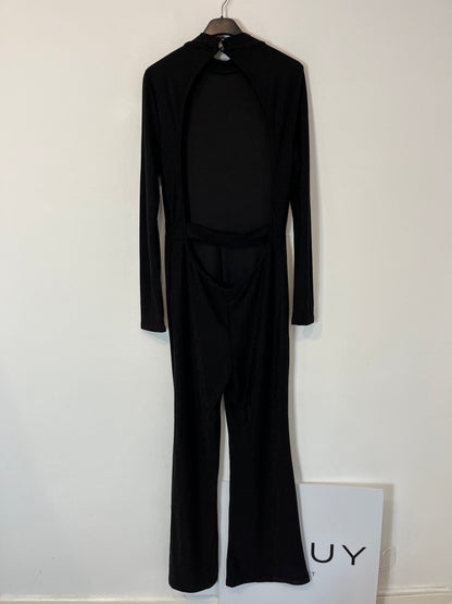 SUPERDOWN. Mono negro purpurina T.l