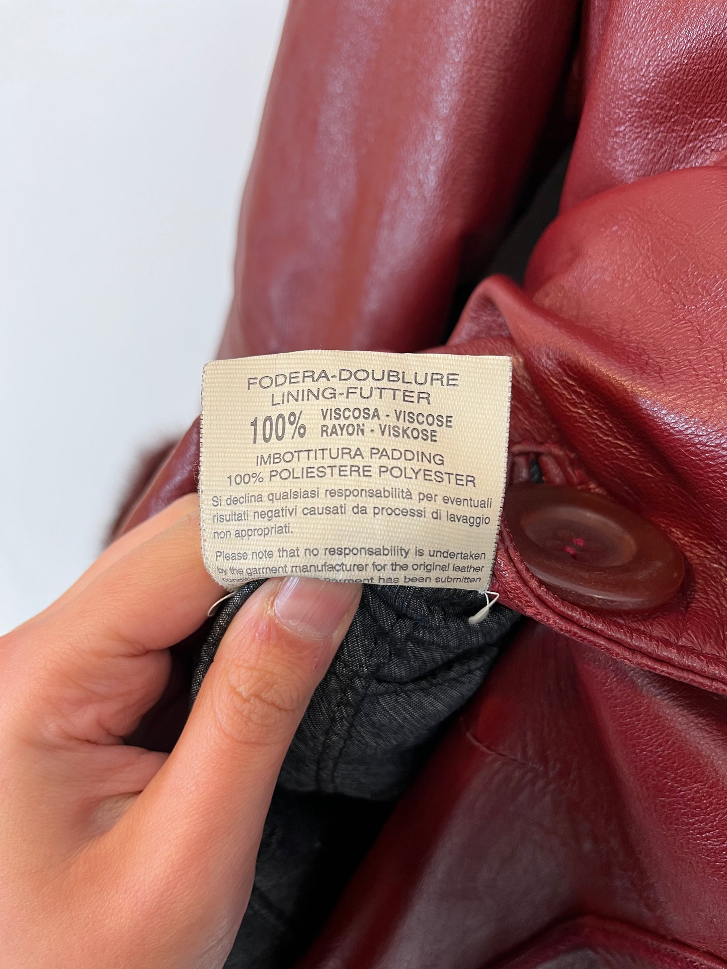 OTHERS. Vintage wine-colored coat. Size 46