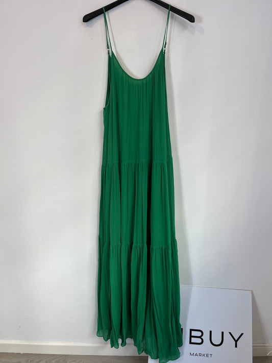 &OTHER STORIES. Vestido verde largo. T 42