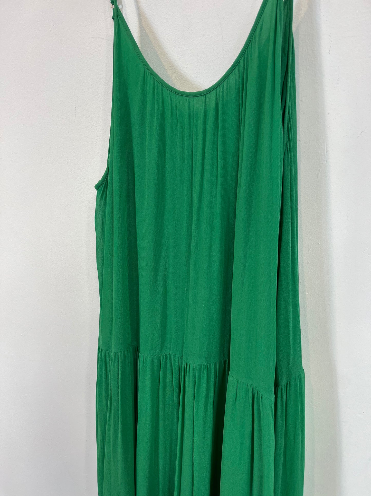 &OTHER STORIES. Vestido verde largo. T 42