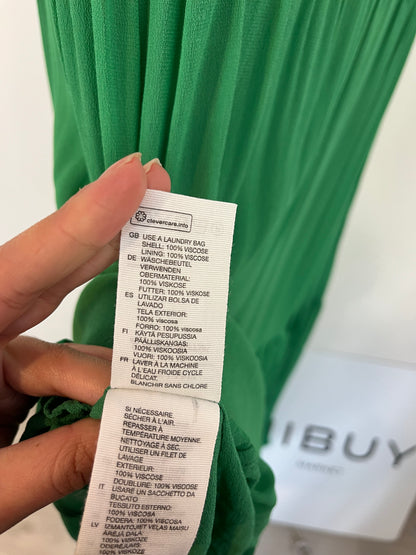 &OTHER STORIES. Vestido verde largo. T 42