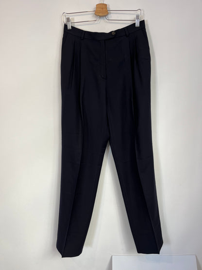 ESCADA SPORT. Blue pleated trousers. Size 40