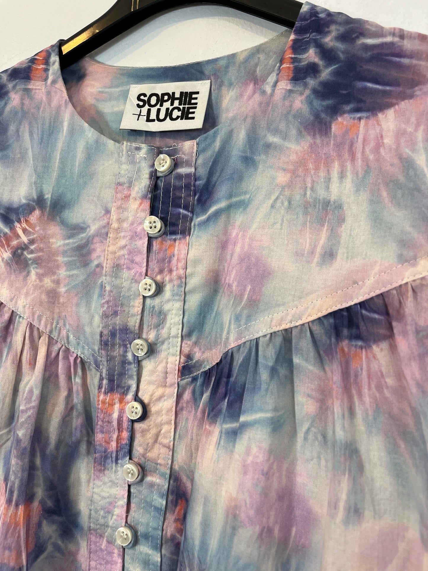 SOPHIE&amp;LUCIE. Flowy tie-dye blouse. Size 38