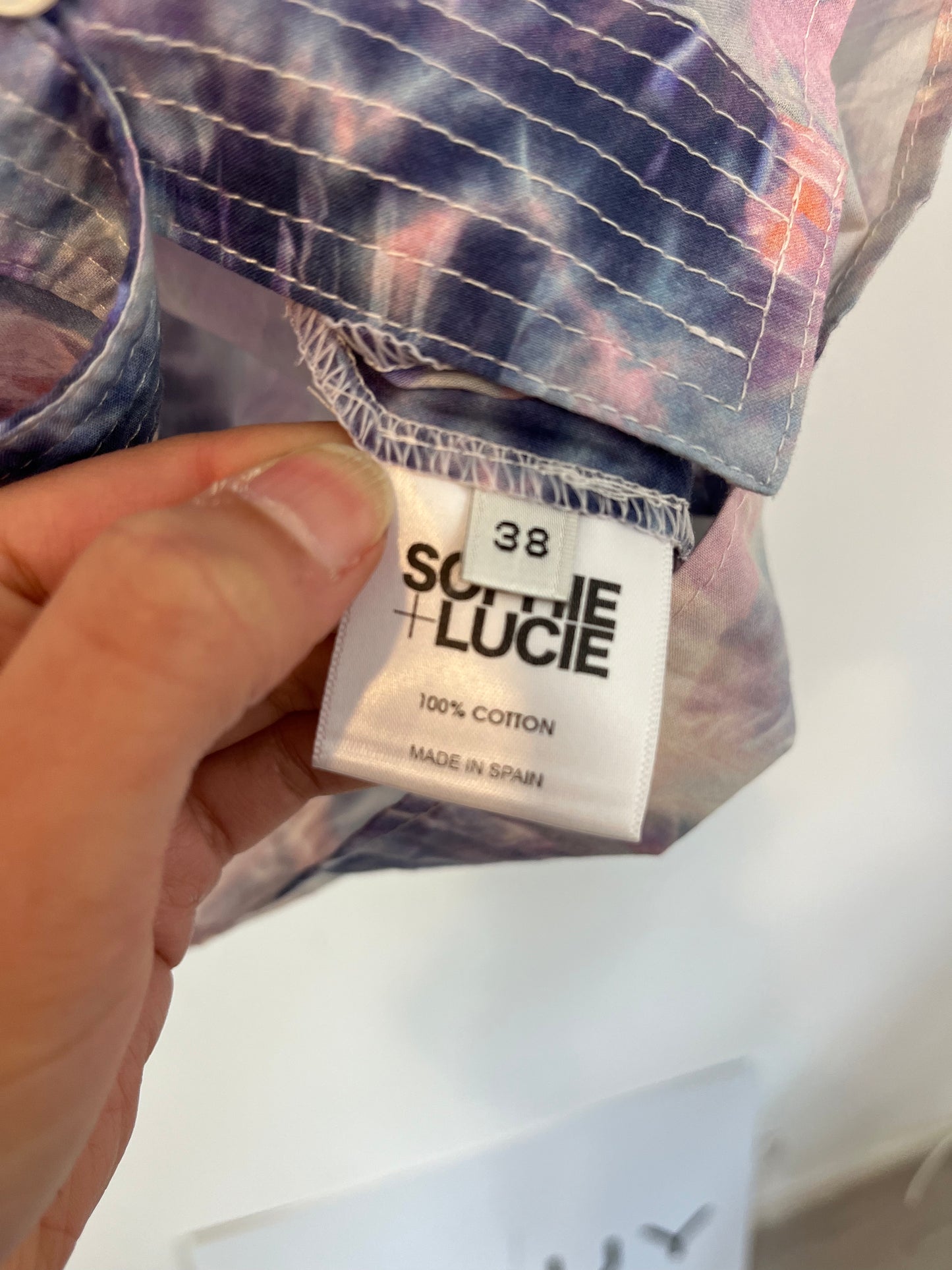 SOPHIE&amp;LUCIE. Flowy tie-dye blouse. Size 38