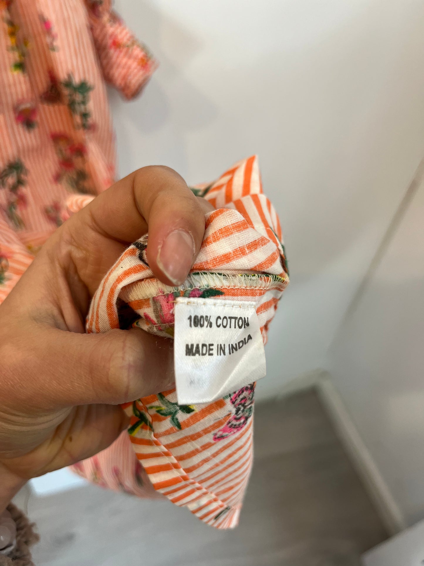 ANTIKSUK. Vestido largo rayas. TU (M/L)