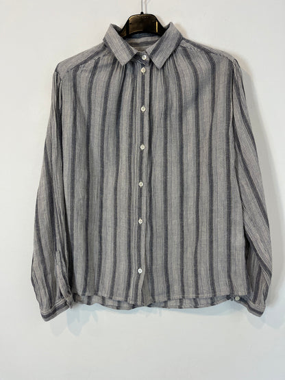 MASSCOB. Striped cotton blouse. Size XS