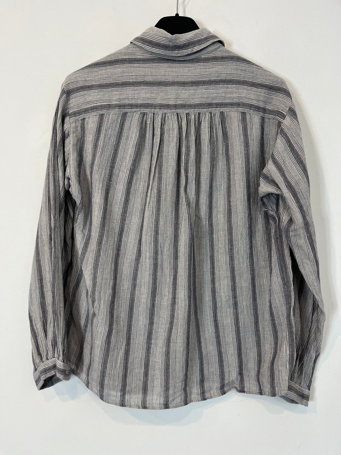 MASSCOB. Striped cotton blouse. Size XS
