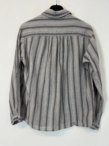 MASSCOB. Striped cotton blouse. Size XS