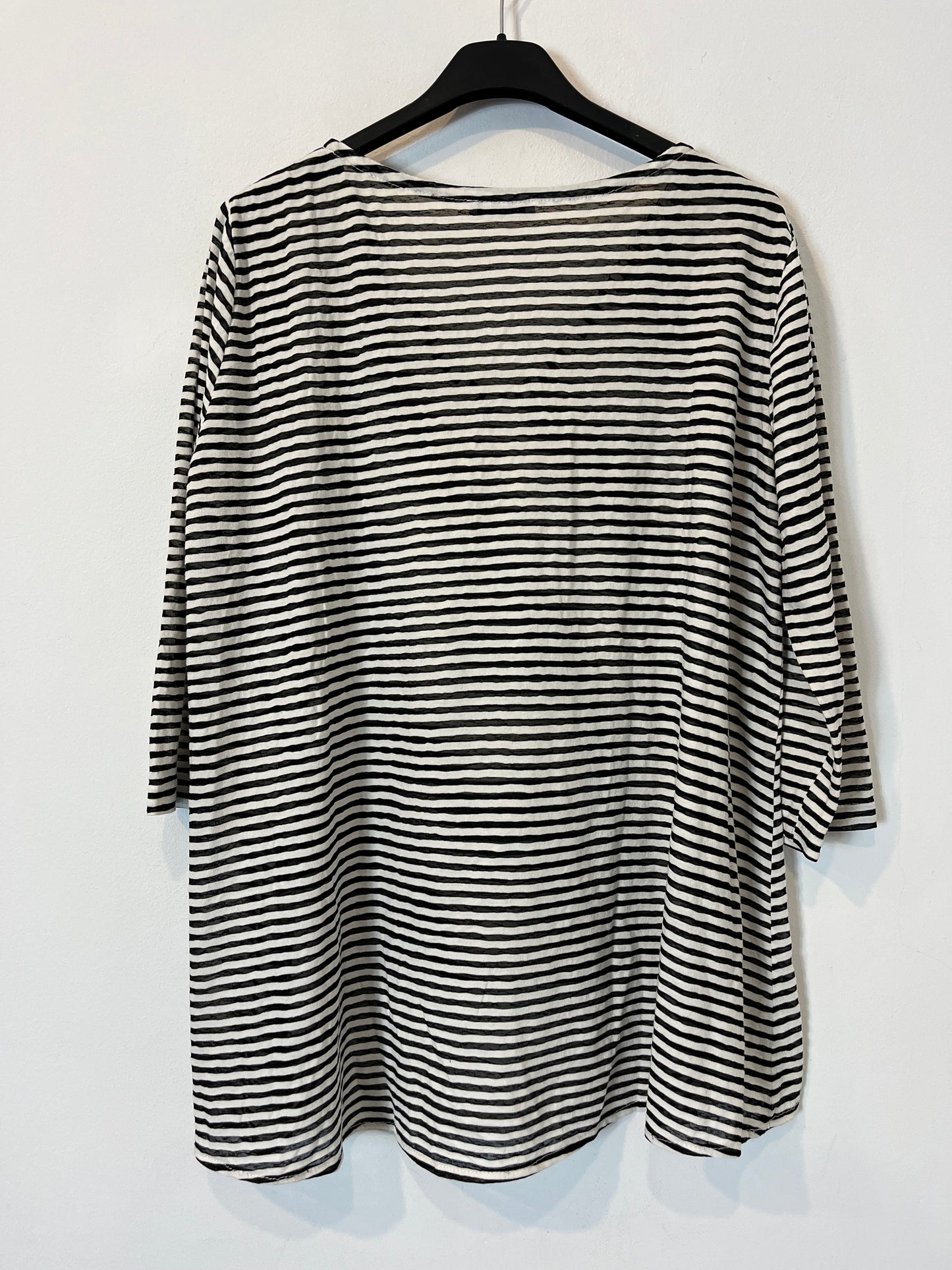 ROGER.O. Camiseta rayas  algodón. T 44