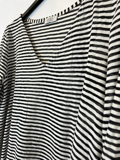 ROGER.O. Camiseta rayas  algodón. T 44