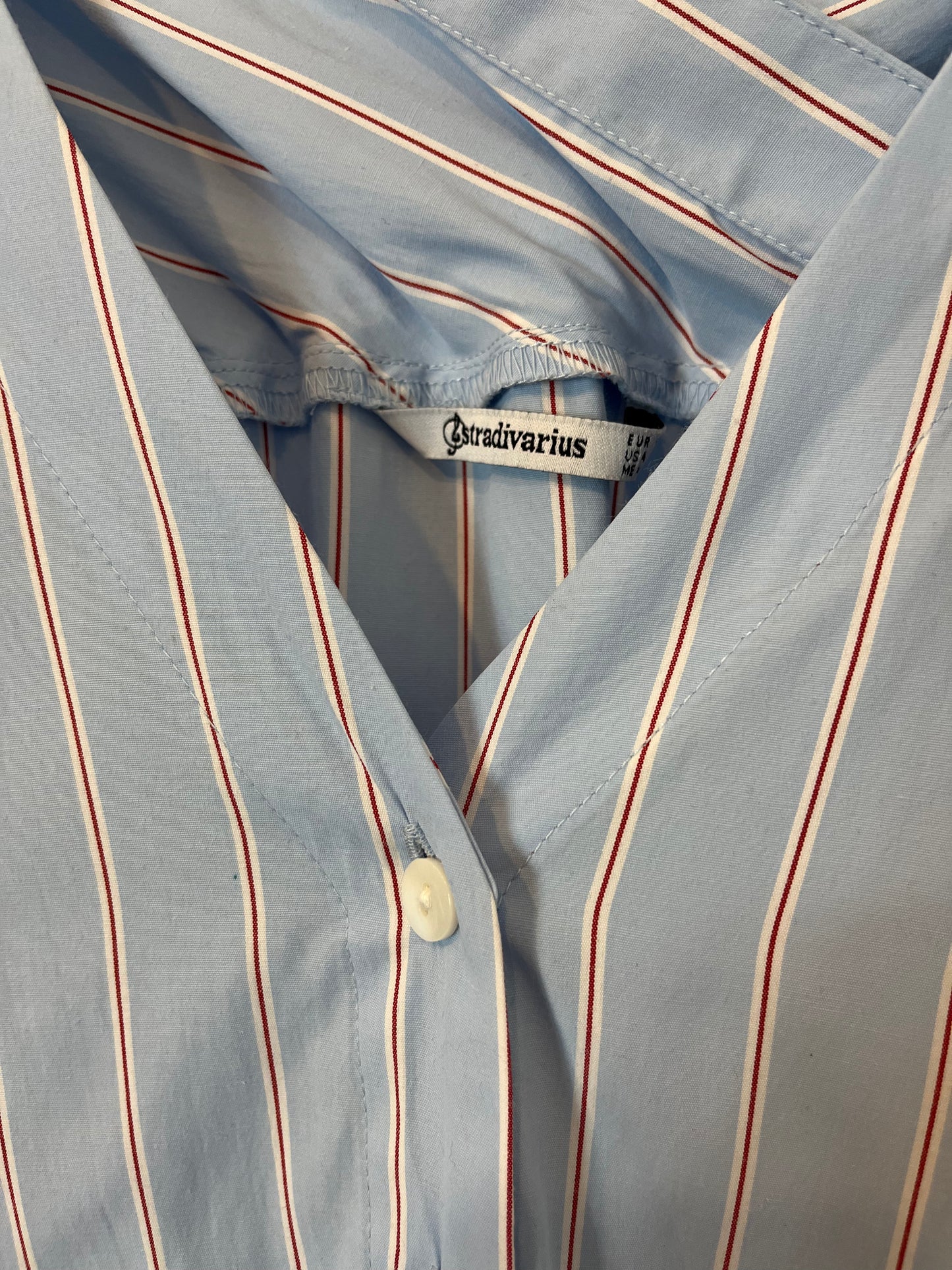 STRADIVARIUS. Blusa rayas. T S