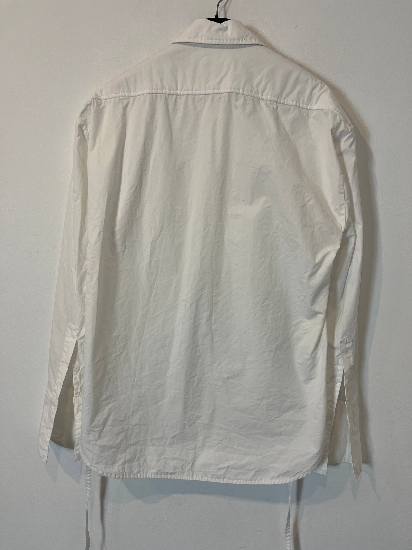 PAPER MOON. White blouse with strings S/S